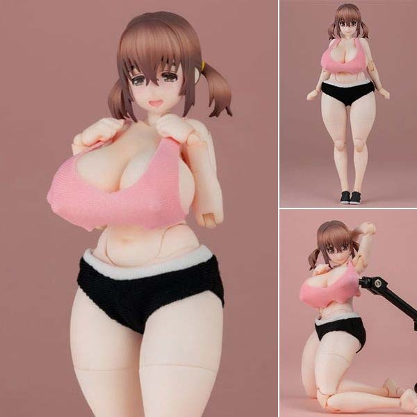 [Cast Off] Action Figure Nagachichi Nagai-san - Illustration by Tsujisanta By Second Axe
