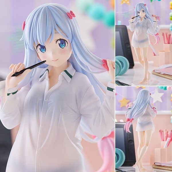 TENITOL TALL Figure Sagiri Izumi - Shirt Ver. Eromanga Sensei By FuRyu