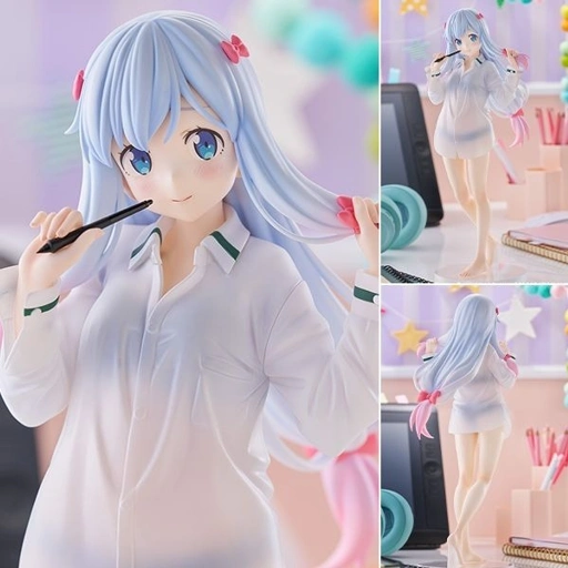 Image of TENITOL TALL Figure Sagiri Izumi - Shirt Ver. Eromanga Sensei By FuRyu
