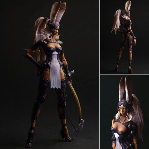 Image of Play Arts Shin Action Figure Fran - Final Fantasy XII By Square Enix