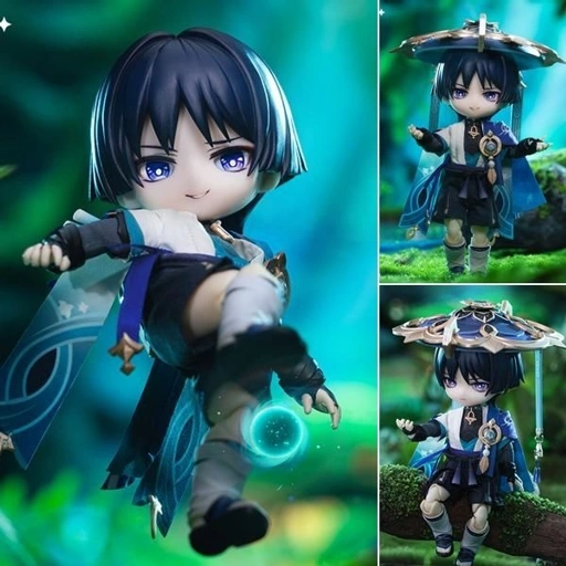 Image of Piccodo Action Doll 1/12 Wanderer - Genshin Impact (15cm) By Mihoyo