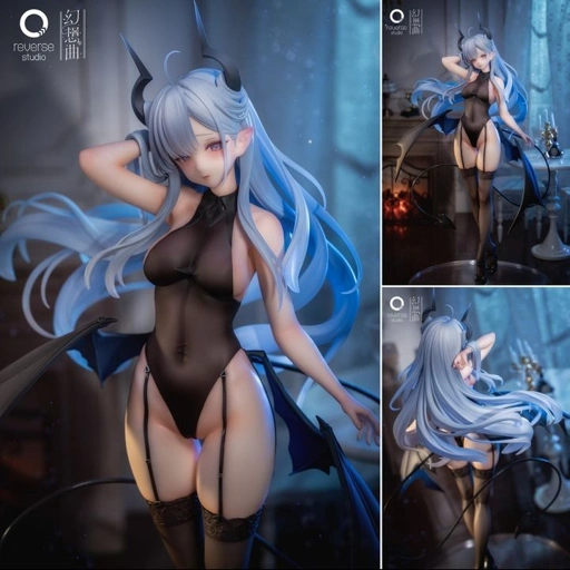 Image of Scaled Figure 1/6 Thea / Tia - Minarai Succubus Underwear Ver. Illustration by Nekojira By Reverse Studio