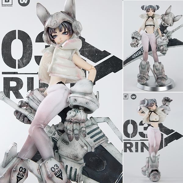 Action Figure 1/6 Rin No. 03 - Seven Stars Series Illustration by Acky Bright By Underverse