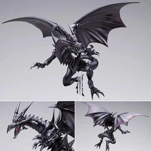 Image of Oshi Works Non Scaled Figure Red Eyes Black Dragon - Yu-Gi-Oh! Duel Monsters (24cm) By Kotobukiya