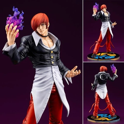 Image of Scaled Figure 1/8 Yagami Iori - The King of Fighters '98 By Kotobukiya