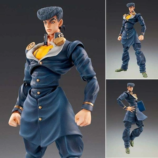 Image of Super Action Statue Figure Josuke Higashikata - JoJo's Bizarre Adventure (Re-Release) By Medicos Entertainment