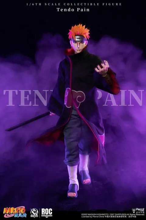 Action Figure 1/6 Tendo Pain - Naruto Shippuden ROC013 By Rocket Toys