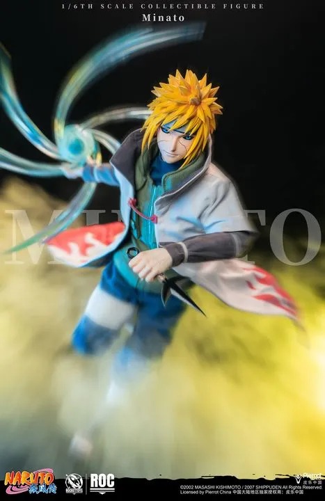 Action Figure 1/6 Namikaze Minato - Fourth Hokage Ver. Naruto Shippuden ROC015 By Rocket Toys