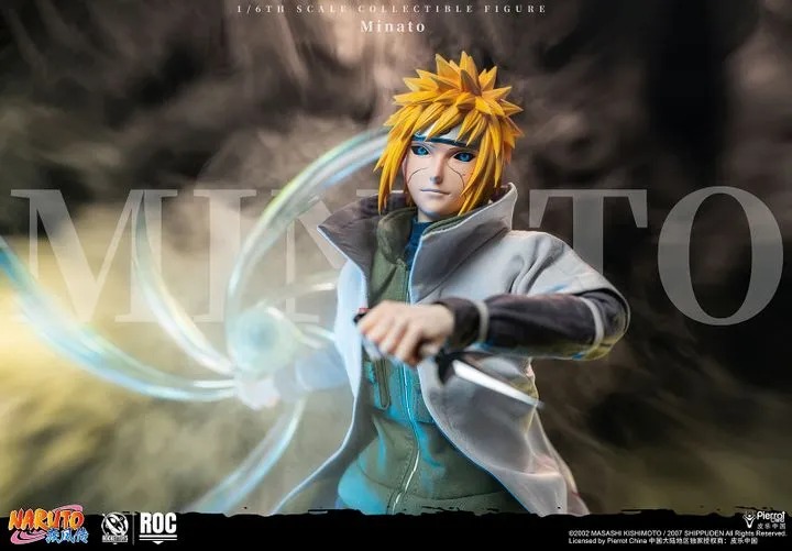 Action Figure 1/6 Namikaze Minato - Fourth Hokage Ver. Naruto Shippuden ROC015 By Rocket Toys
