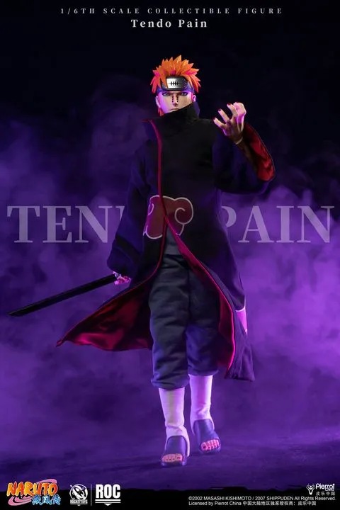Action Figure 1/6 Tendo Pain - Naruto Shippuden ROC013 By Rocket Toys