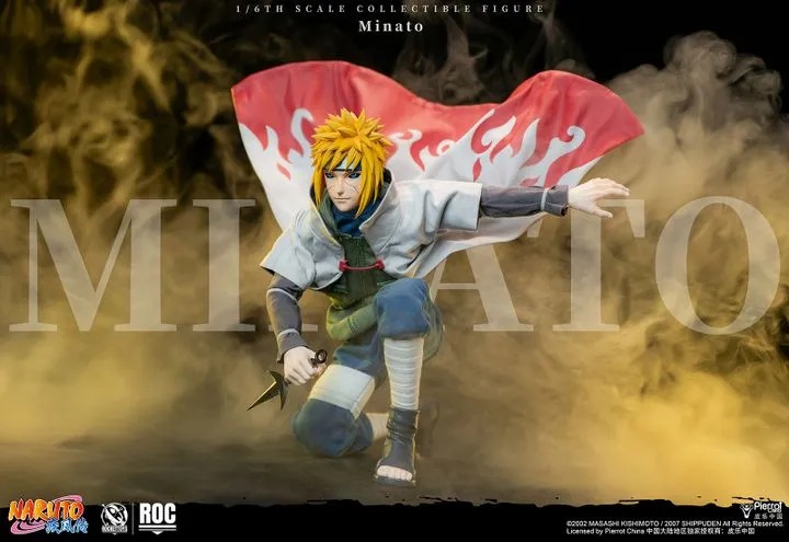 Action Figure 1/6 Namikaze Minato - Fourth Hokage Ver. Naruto Shippuden ROC015 By Rocket Toys
