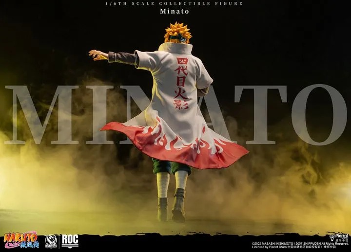 Action Figure 1/6 Namikaze Minato - Fourth Hokage Ver. Naruto Shippuden ROC015 By Rocket Toys