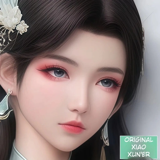 Image of Sarung Bantal Dakimakura 3D Art Pillow Cover Only Xun'er - Battle Through The Heavens By Otaku Kingdom