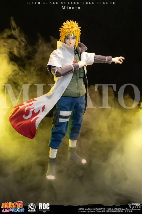 Action Figure 1/6 Namikaze Minato - Fourth Hokage Ver. Naruto Shippuden ROC015 By Rocket Toys