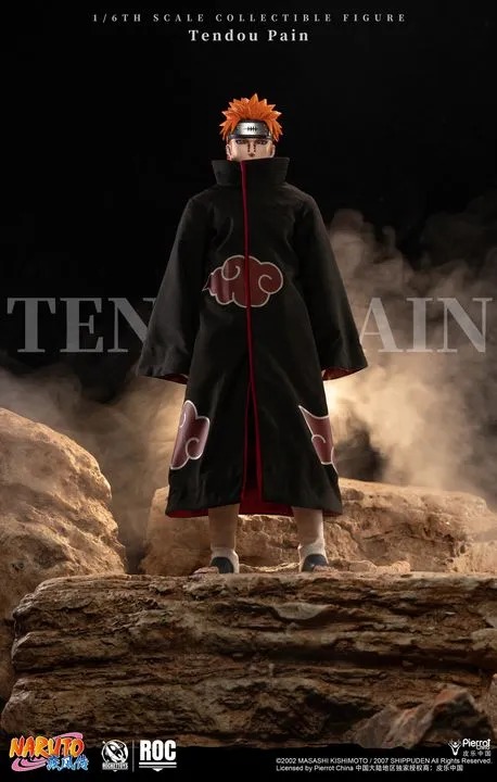 Action Figure 1/6 Tendo Pain - Naruto Shippuden ROC013 By Rocket Toys