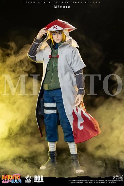 Action Figure 1/6 Namikaze Minato - Fourth Hokage Ver. Naruto Shippuden ROC015 By Rocket Toys