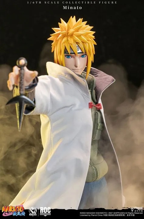 Action Figure 1/6 Namikaze Minato - Fourth Hokage Ver. Naruto Shippuden ROC015 By Rocket Toys
