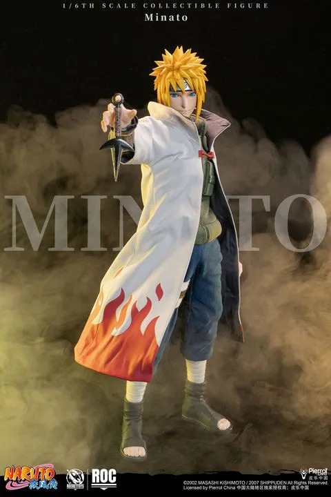 Action Figure 1/6 Namikaze Minato - Fourth Hokage Ver. Naruto Shippuden ROC015 By Rocket Toys