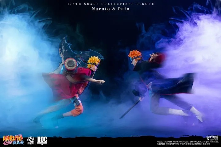 Action Figure 1/6 Uzumaki Naruto - Sage Mode Ver. Naruto Shippuden ROC011 By Rocket Toys