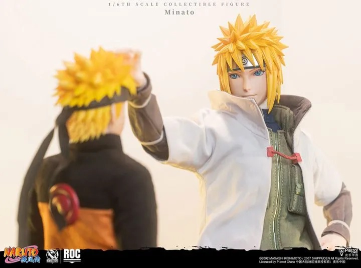 Action Figure 1/6 Namikaze Minato - Fourth Hokage Ver. Naruto Shippuden ROC015 By Rocket Toys