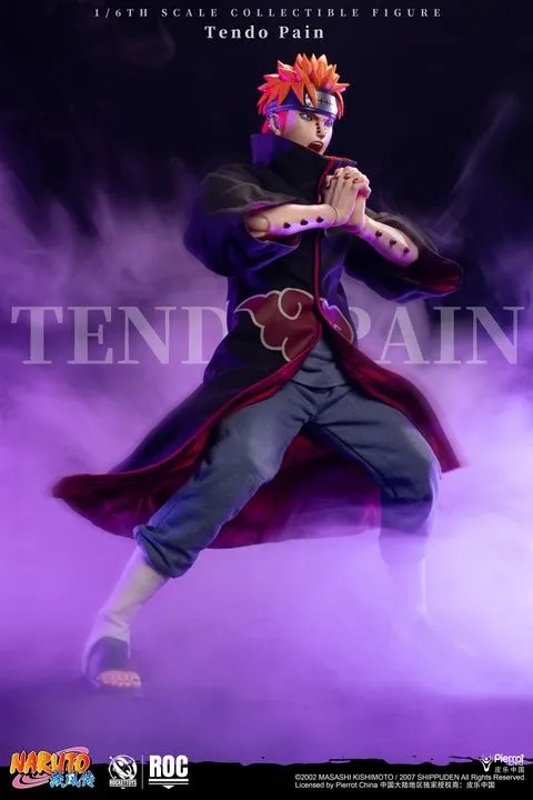 Action Figure 1/6 Tendo Pain - Naruto Shippuden ROC013 By Rocket Toys