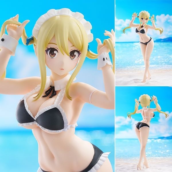 Pop Up Parade Figure L Size Lucy Heartfilia - Beach Queens Virgo Form Swimsuit Ver. Fairy Tail (23cm) By Good Smile Company