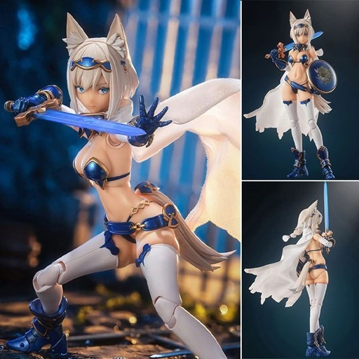 Image of Snail Shell Action Figure 1/12 Brave Warrior Swift Wolf - RPG-05 Snail's Adventure In Another World Illustration by Xiao Youxi By Snail Shell Studio