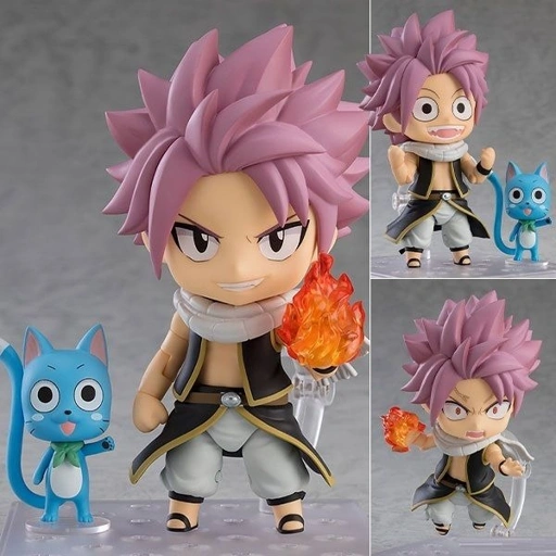 Image of [READY STOCK ITEM] Nendoroid Natsu Dragneel - Fairy Tail Final Season By Max Factory
