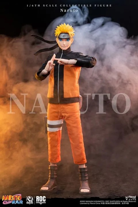 Action Figure 1/6 Uzumaki Naruto - Sage Mode Ver. Naruto Shippuden ROC011 By Rocket Toys