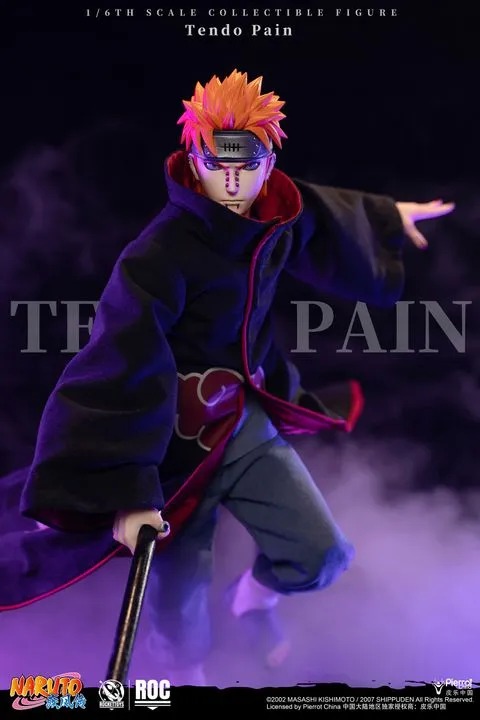 Action Figure 1/6 Tendo Pain - Naruto Shippuden ROC013 By Rocket Toys
