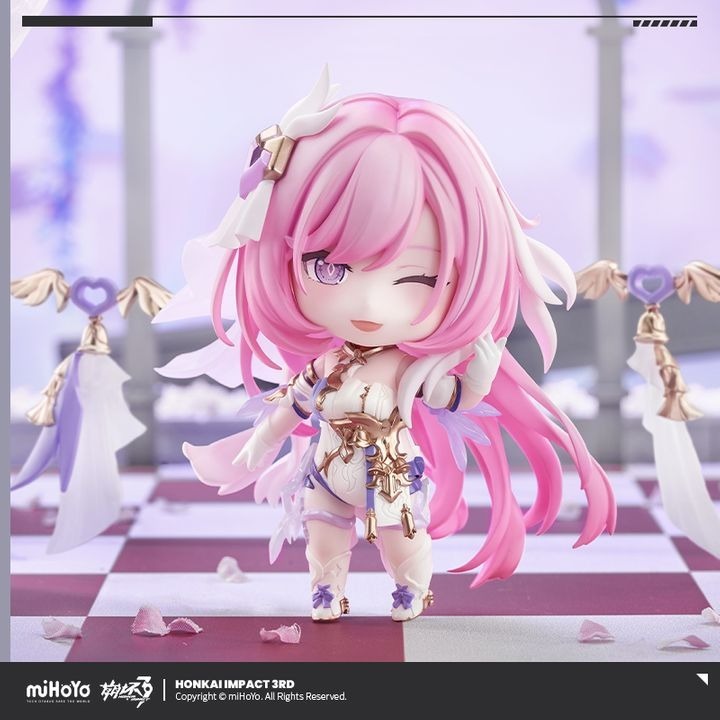[With Exclusive Badge Set Bonus] Nendoroid Elysia - Herrscher of Human: Ego Ver. Honkai Impact 3rd By Good Smile Company