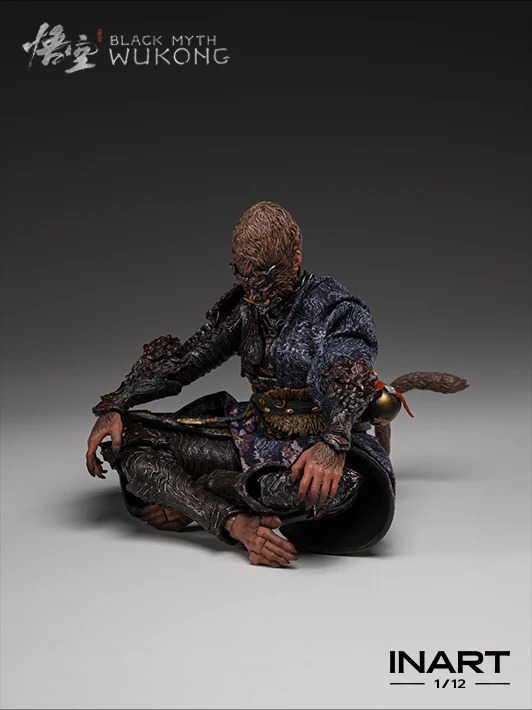 Action Figure 1/12 Sun Go Kong The Destined One Bronze Armor Set Ver. - Black Myth: Wukong By INART