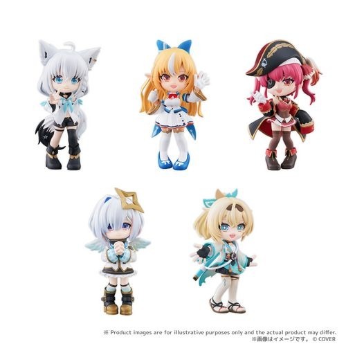 [Set of 6] PalVerse Mini Figure hololive production Vol. 1 By Bushiroad Creative
