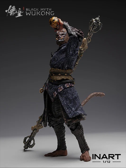 Action Figure 1/12 Sun Go Kong The Destined One Bronze Armor Set Ver. - Black Myth: Wukong By INART
