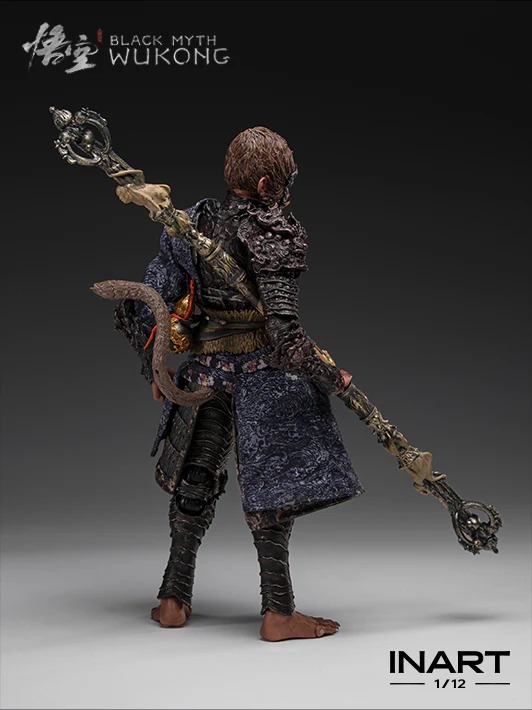 Action Figure 1/12 Sun Go Kong The Destined One Bronze Armor Set Ver. - Black Myth: Wukong By INART