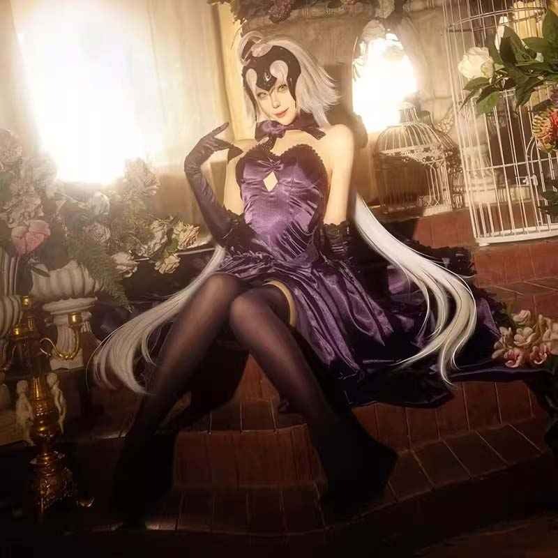 Cosplay Premium Costume Dress Jeanne d'Arc drunken virgin night dinner ver. - Fate Grand Order