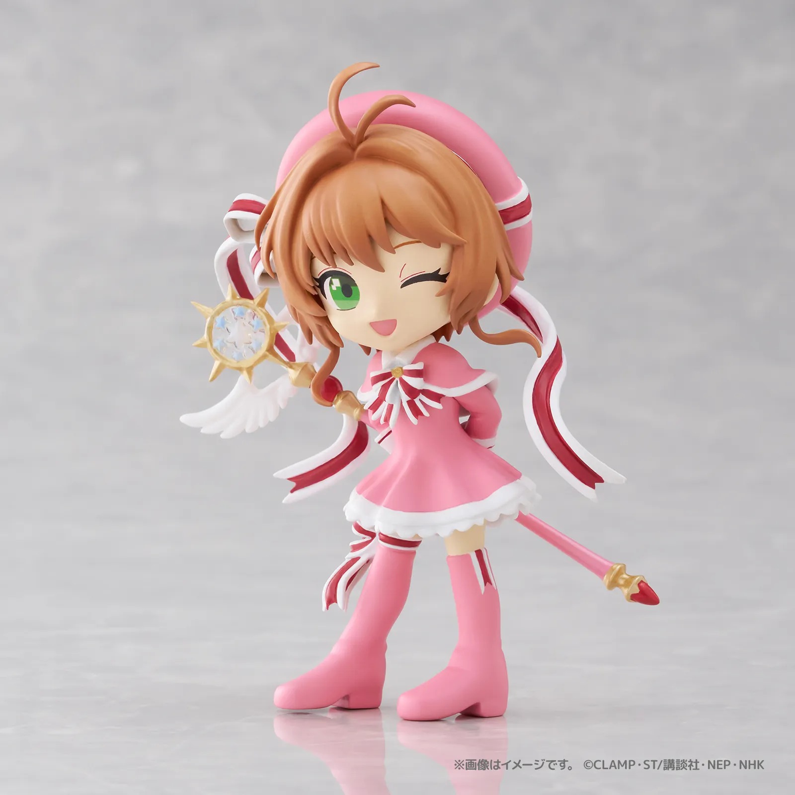 Palverse Mini Figure Kinomoto Sakura - Cardcaptor Sakura: Clear Card (9cm) By Bushiroad Creative