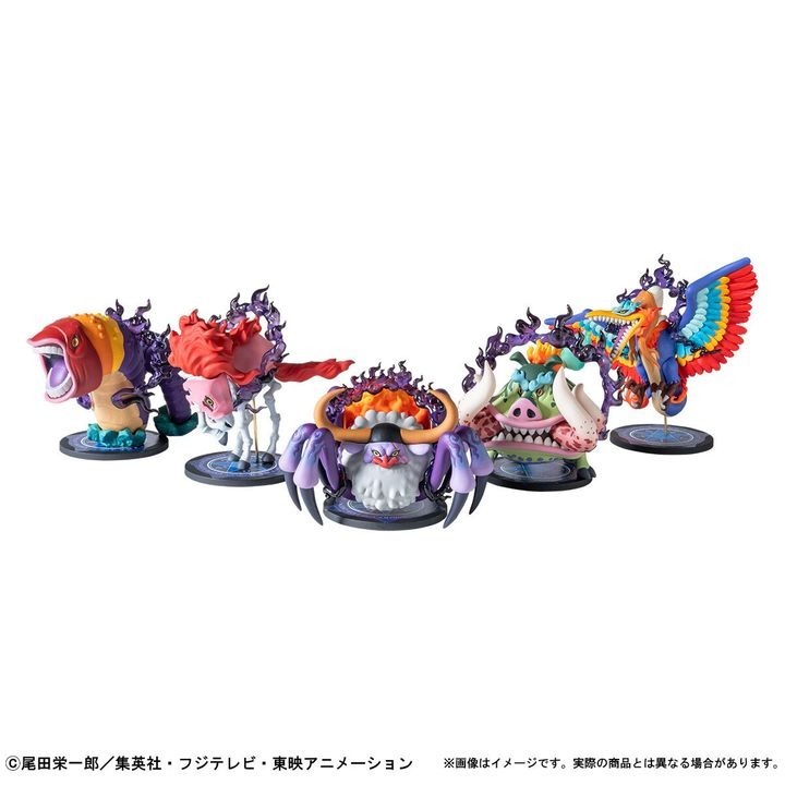 One Piece WCF World Collectable Figure Premium Monkey D. Luffy vs the Five Elders By Premium Bandai