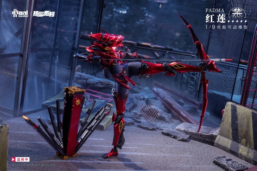 Action Figure 1/9 Padma - Nuclear Gold Reconstruction By AniMester