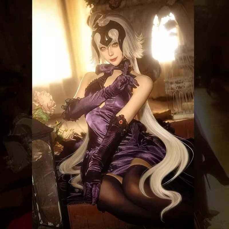 Cosplay Premium Costume Dress Jeanne d'Arc drunken virgin night dinner ver. - Fate Grand Order