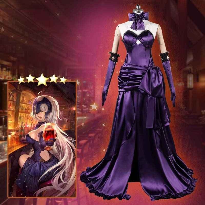 Cosplay Premium Costume Dress Jeanne d'Arc drunken virgin night dinner ver. - Fate Grand Order