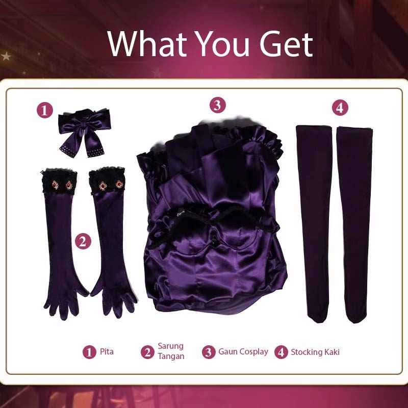Cosplay Premium Costume Dress Jeanne d'Arc drunken virgin night dinner ver. - Fate Grand Order