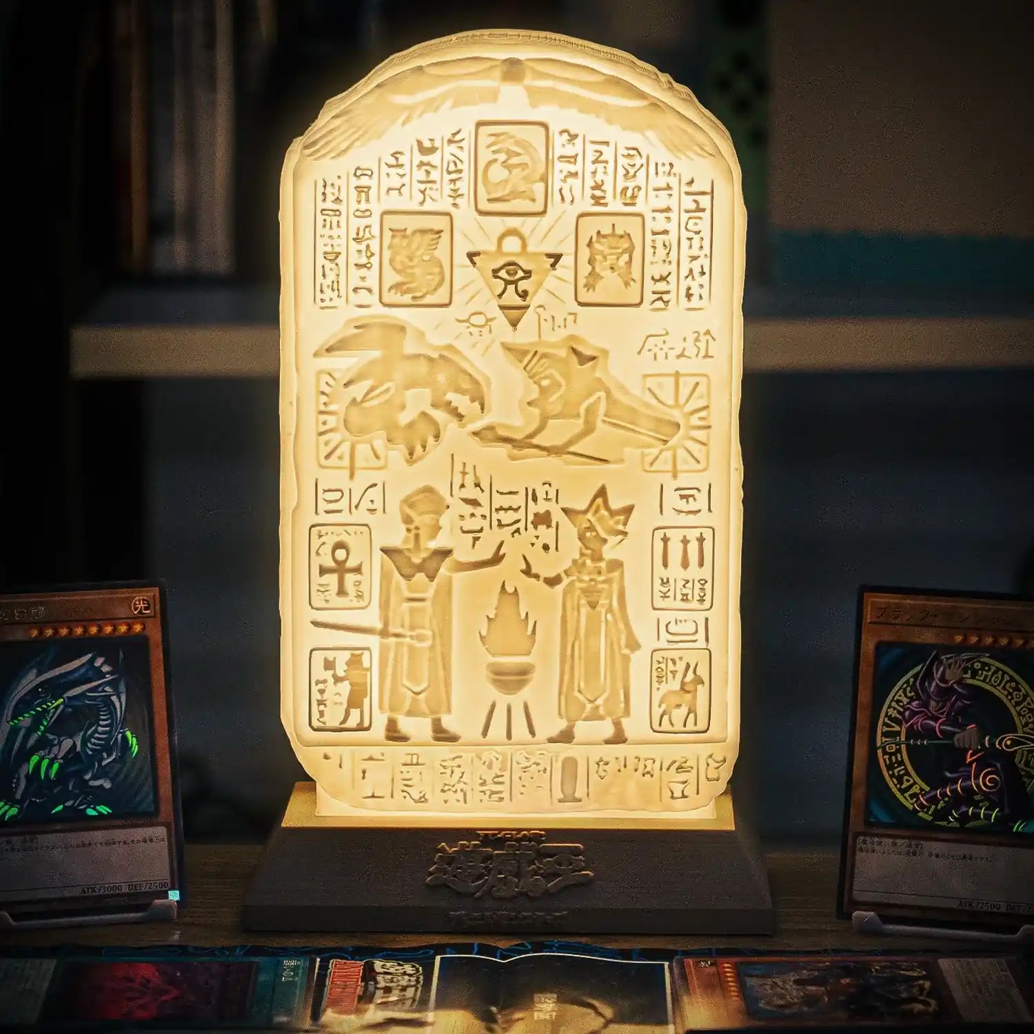 Ancient Stone Tablet of Lost Memories Night Lamp Diorama Atem vs Seto Firaun Tablet Ver. - Yu-Gi-Oh