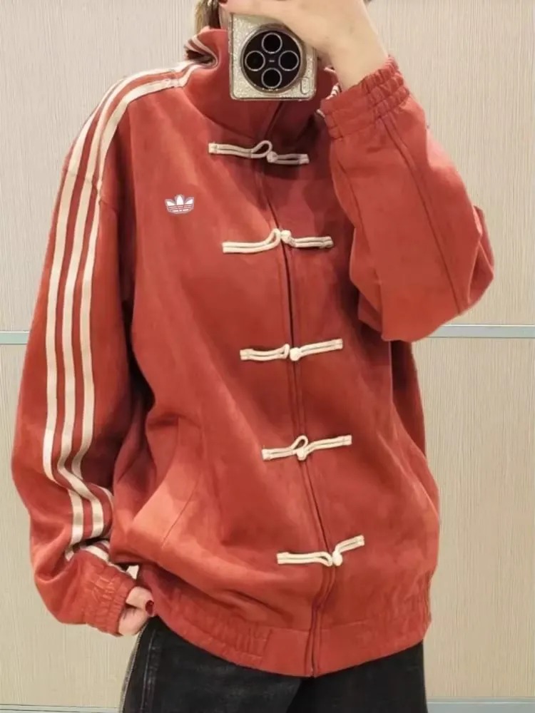 Unisex Jaket Adidas "China Chic" Viral Shanghai Tracktop Not Original (KW SUPER)