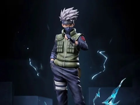 Scaled Figure 1/6 Hatake Kakashi - Naruto Shippuden By Unique Art Studio