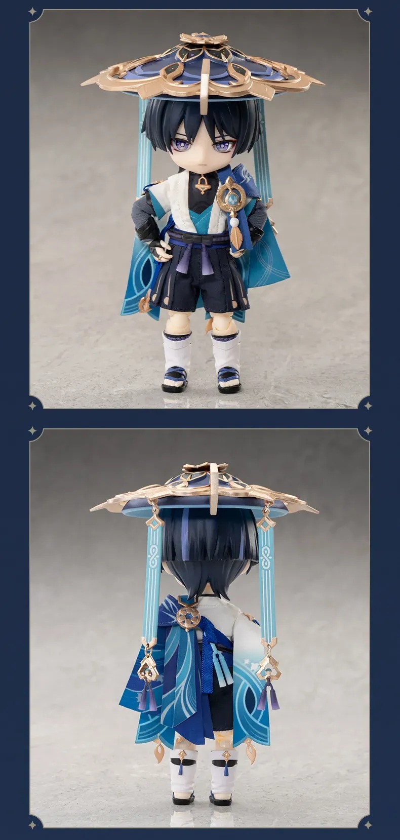 Piccodo Action Doll 1/12 Wanderer - Genshin Impact (15cm) By Mihoyo