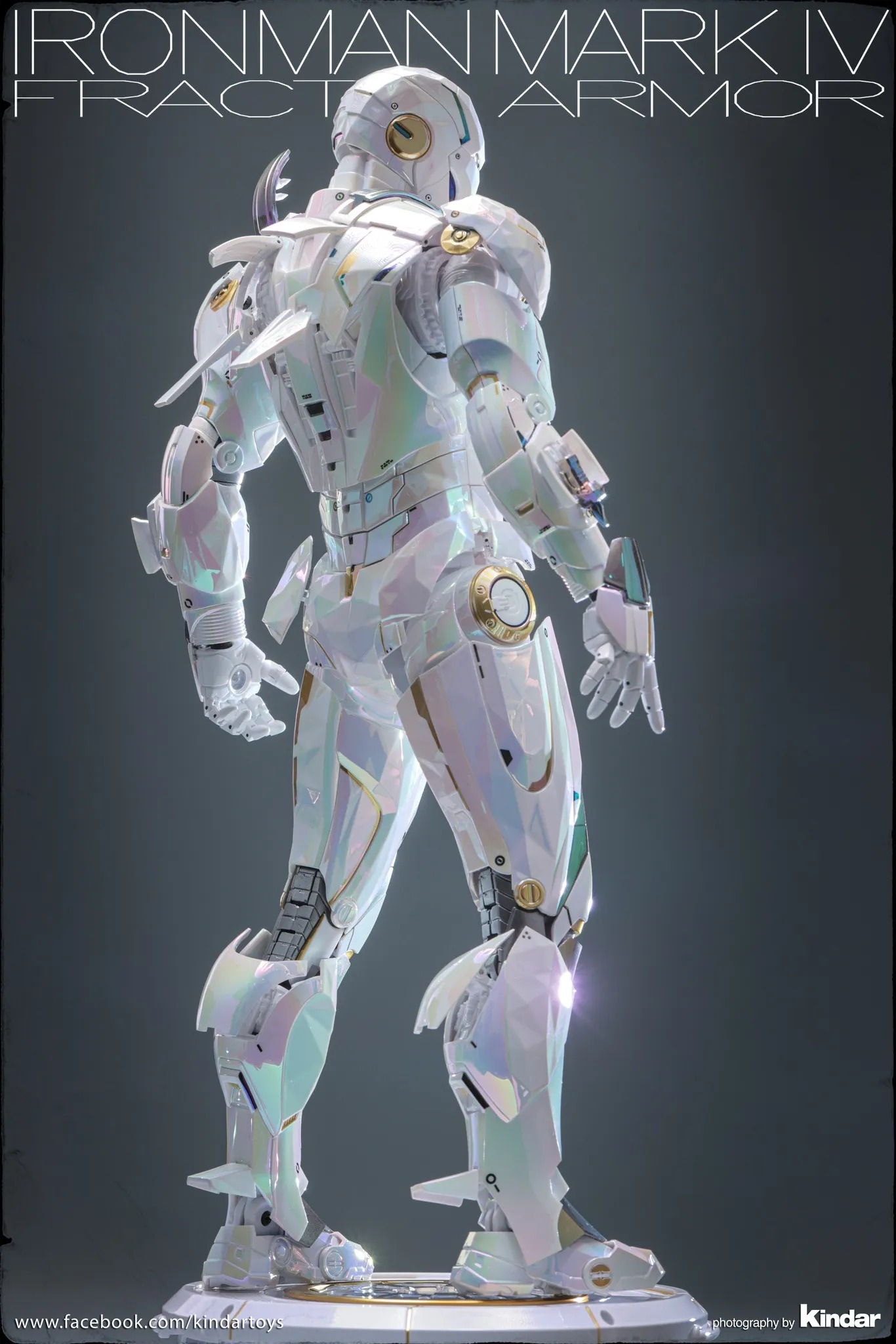 [READY STOCK ITEM] Limited Edition Action Figure 1/6 Iron Man Mark IV Sub-Zero Fractal Armor Exclusive Ver. By Hot Toys