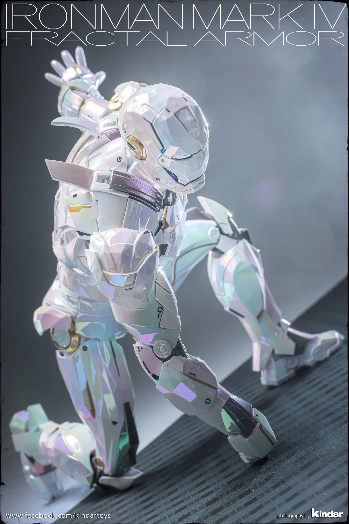 [READY STOCK ITEM] Limited Edition Action Figure 1/6 Iron Man Mark IV Sub-Zero Fractal Armor Exclusive Ver. By Hot Toys