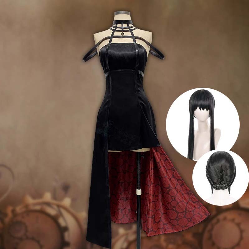 Premium Satin Cosplay Yor Forger - SPY x FAMILY