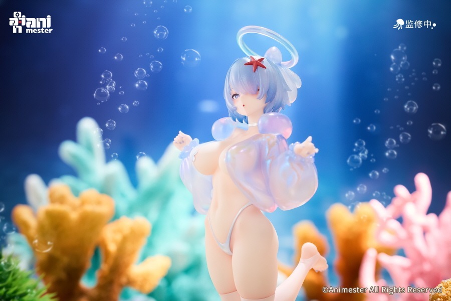 Scaled Figure 1/7 Shizuku Ruru Jellyfish Girl - Illustration by StarCat By AniMester